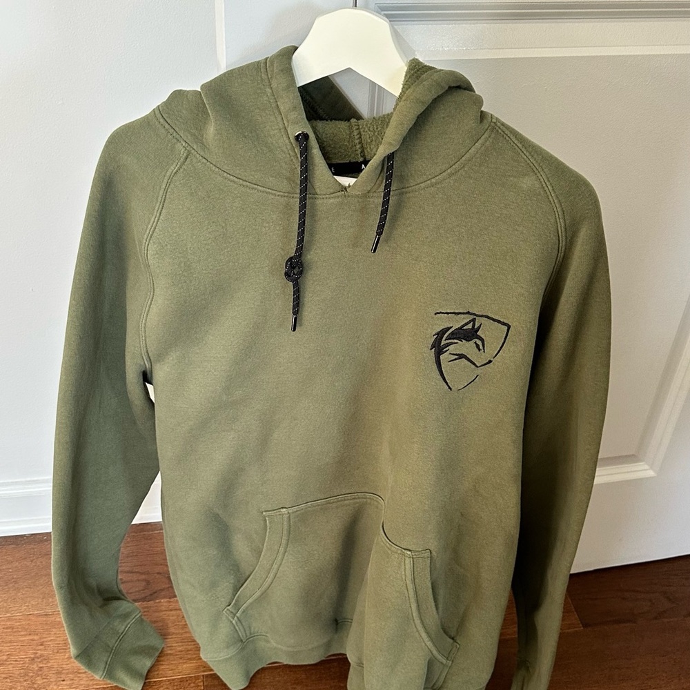 Green alphalete hoodie size large old release